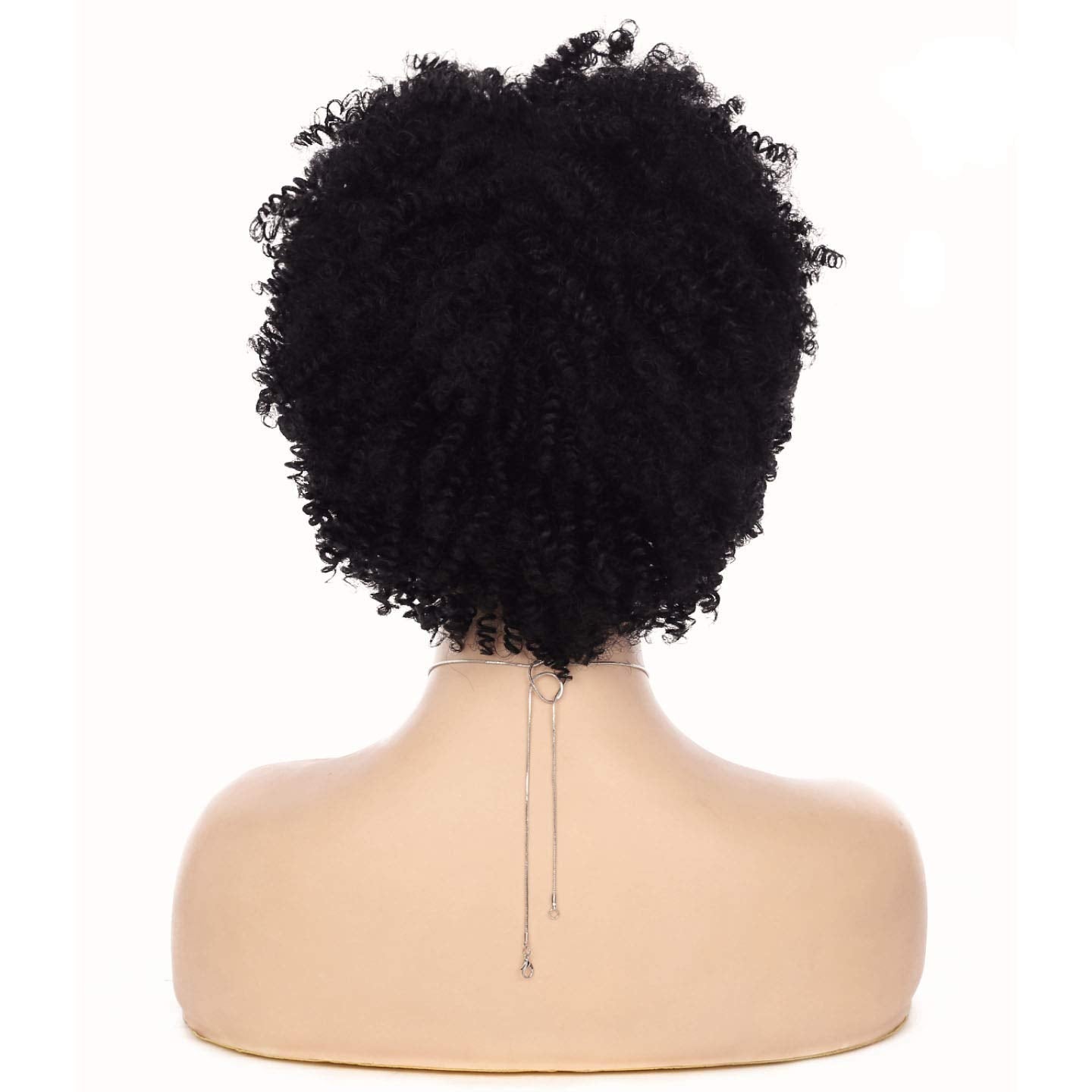 Short Afro Kinky Curly Wigs for Black Women