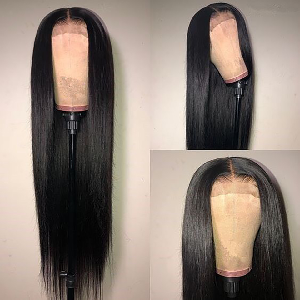 New 360 Natural  No Glue Wig | Black/Brown Wig